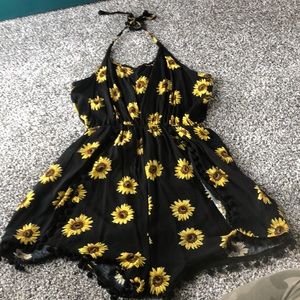 Sunflower Romper